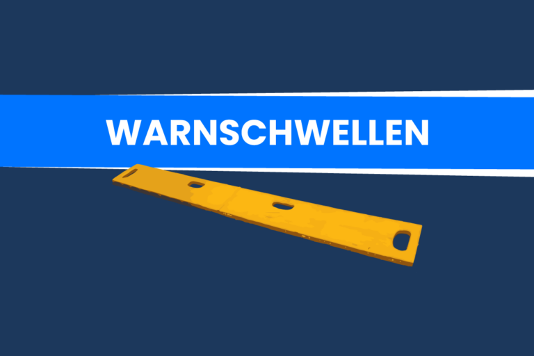 Einsatz von Warnschwellen zur temporären Verkehrssicherung an Arbeitsstellen [RSA 21]