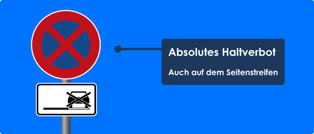 Das Halten Auf Der Kreisfahrbahn Ist Verboten