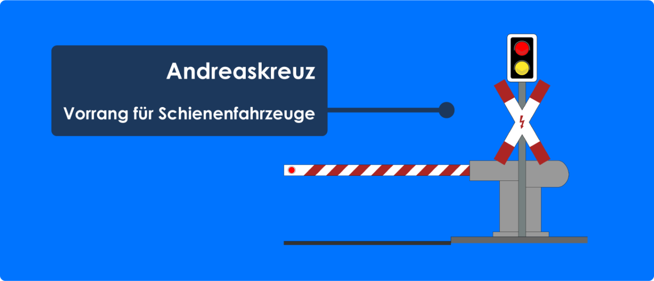 Andreaskreuz Parken