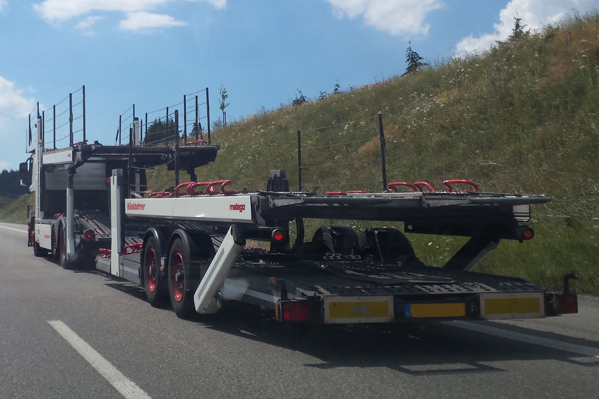 Autotransporter Lkw Anhänger offen