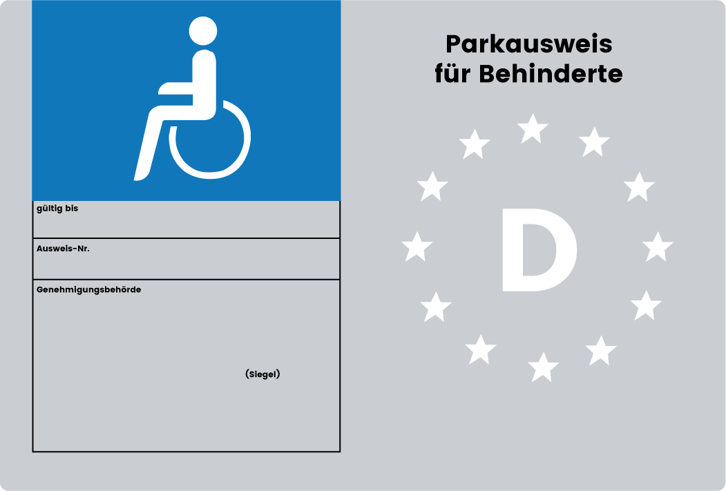 Blue Parking Permits For Disabled