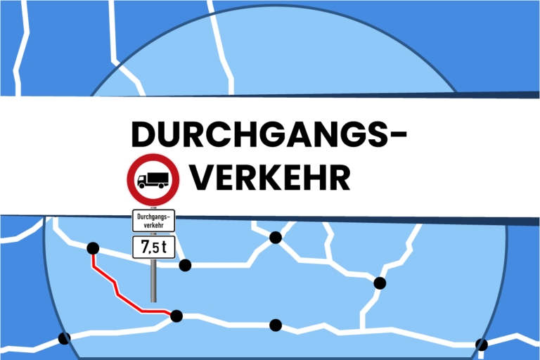 Durchgangsverkehr: Bedeutung & Zusatzzeichen erklärt