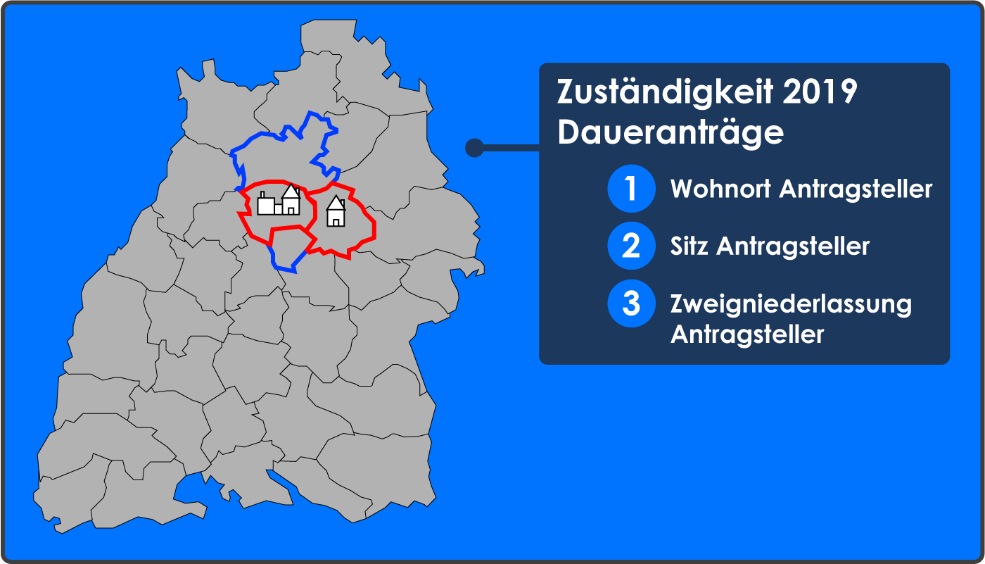 Zuständigkeit Erlaubnisbehörde Dauerantrag alt