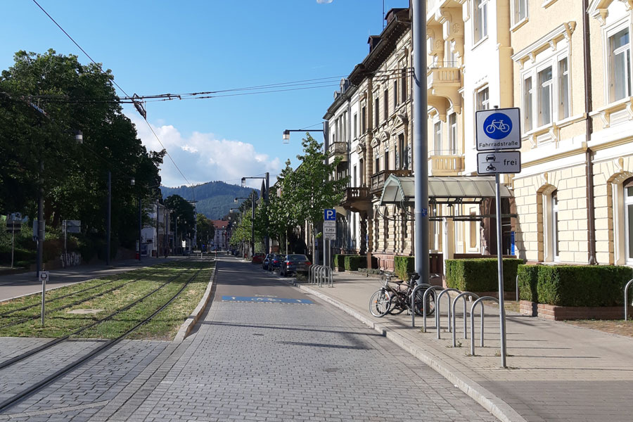 Fahrradstraße Kfz frei