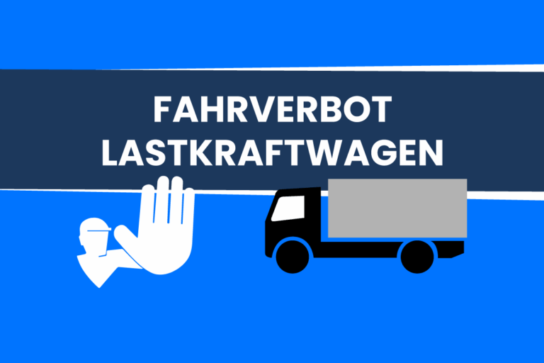 Fahrverbot für Lkw an Samstagen in der Ferienreisezeit erklärt [+Änderung Ferienreiseverordnung 2025]