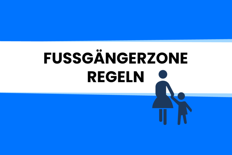 Fußgängerzone: Diese 8 Regeln musst du kennen