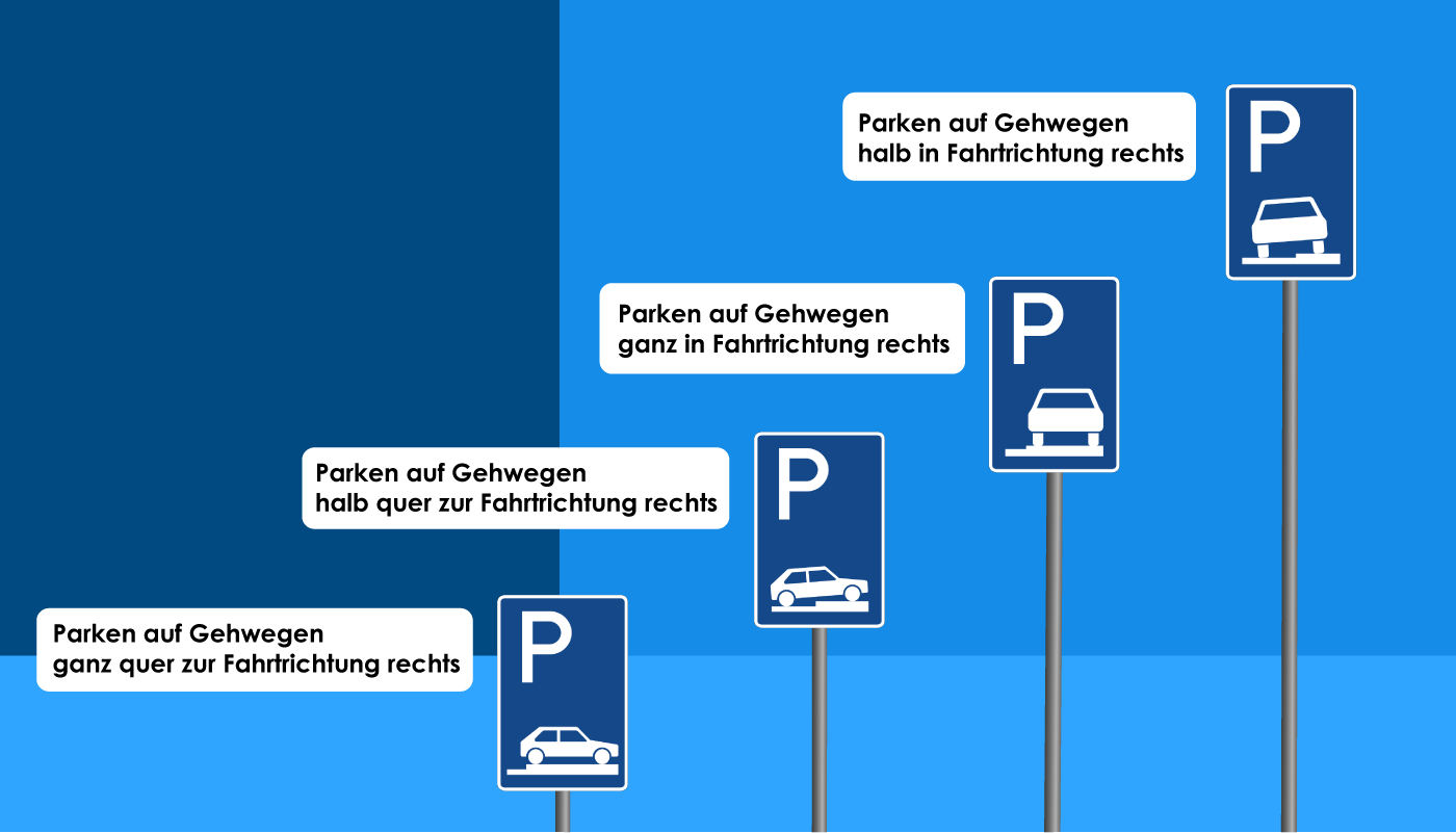 Zeichen 315 Fahrtrichtung rechts