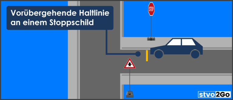 Gelbe Fahrbahnmarkierung nach StVO: Bedeutung erklärt – stvo2Go