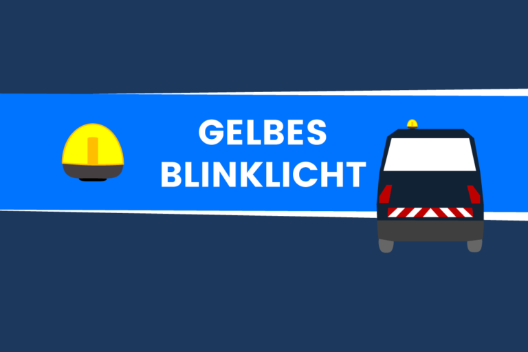 Gelbes Blinklicht an Fahrzeugen erklärt [+Übersicht]