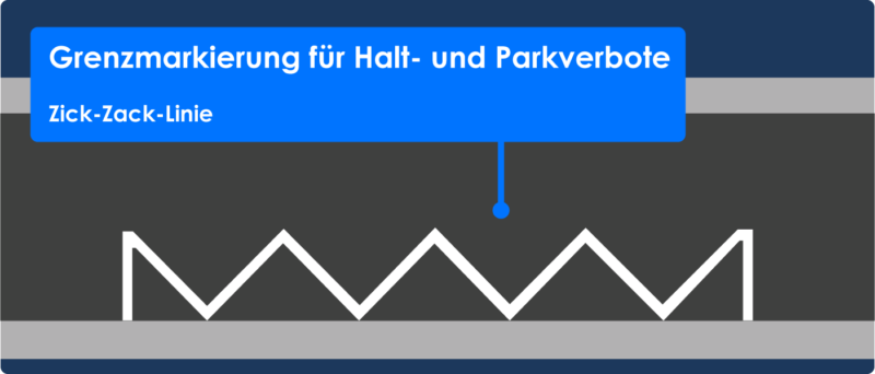 Grenzmarkierung: Voraussetzungen [ Zick-Zack-Linie] – stvo2Go
