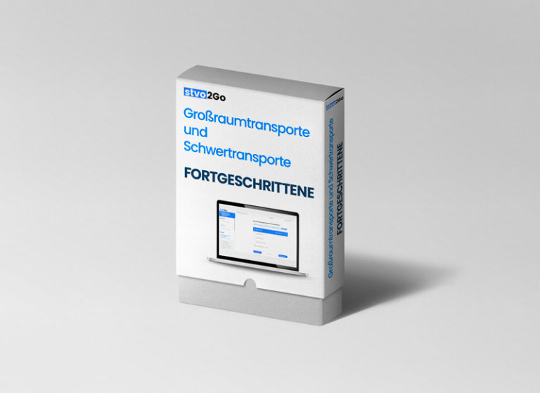 Online-Kurs: Großraum- und Schwer­transporte – Fortgeschrittene