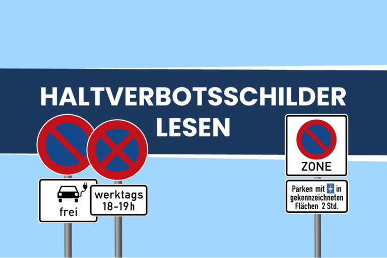 Haltverbotsschilder richtig lesen: Ein Anfänger-Guide