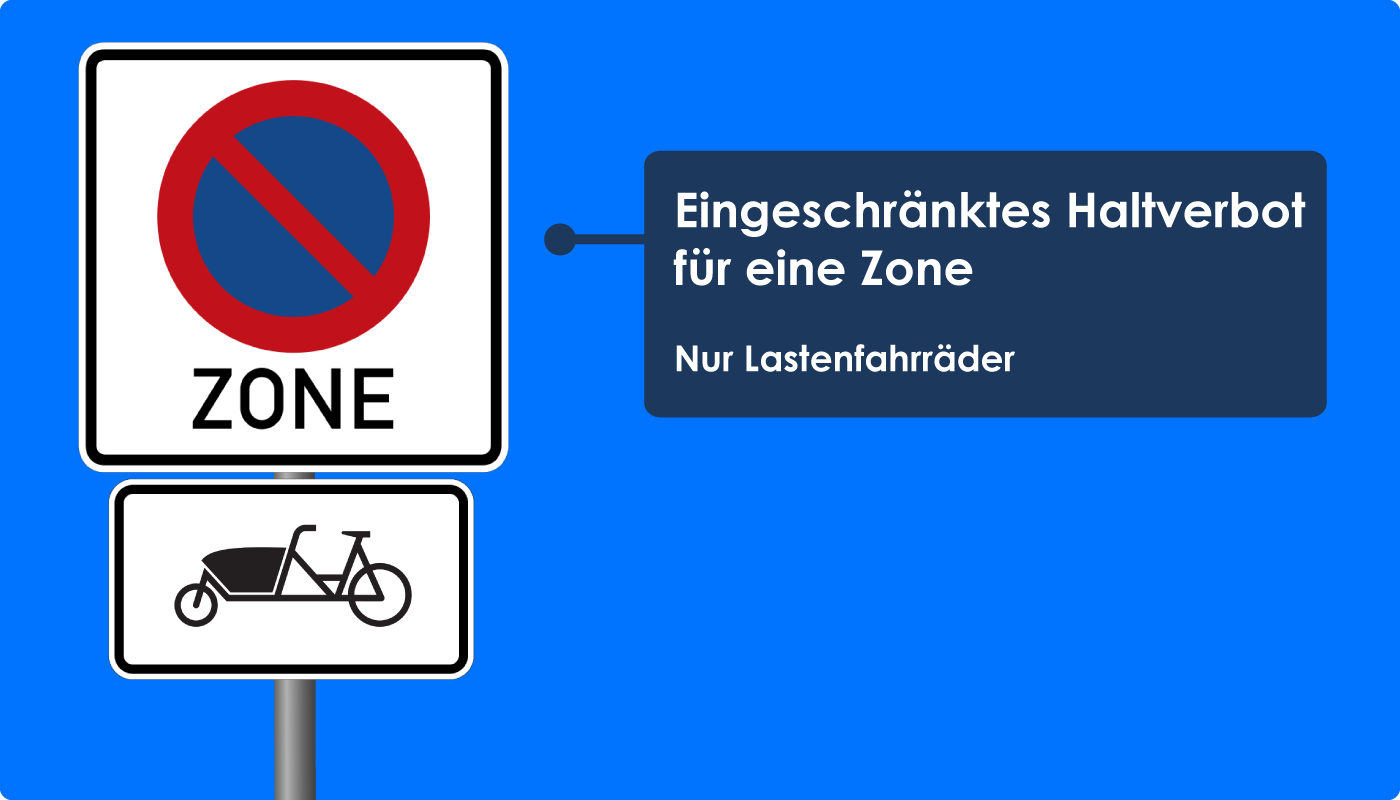 Ladezone nur Lastenfahrräder