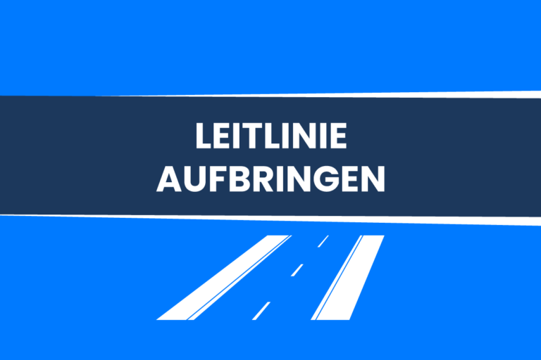 Leitlinie aufbringen: Voraussetzungen