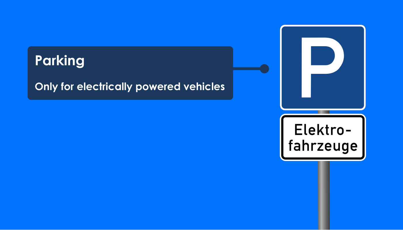 Parking For Electric Vehicles Only