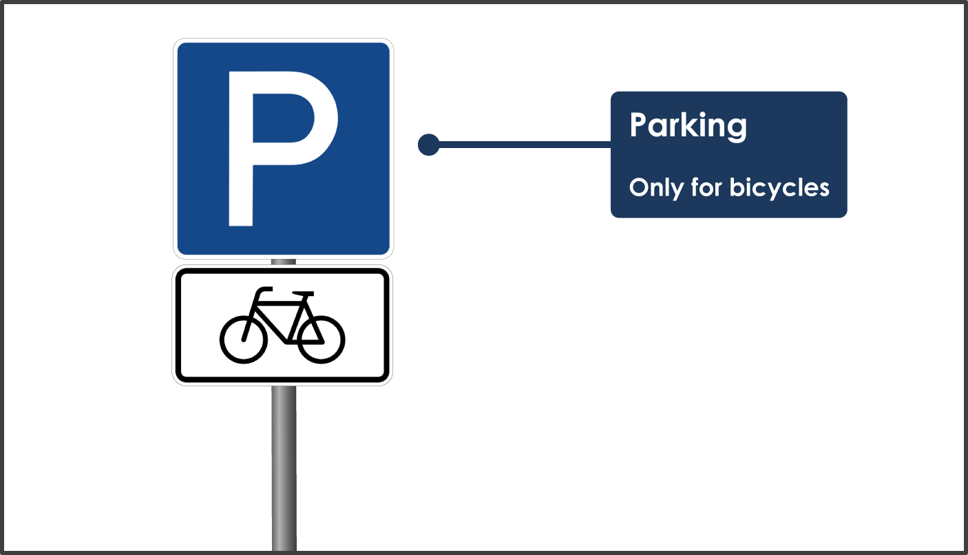 Parking Only For Bicycles