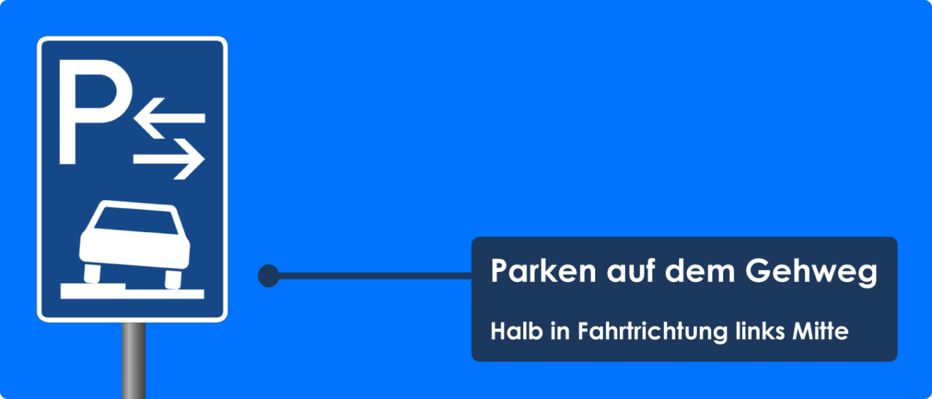 Parken Auf Dem Gehweg Was Kostet Das www.stvo2go.de