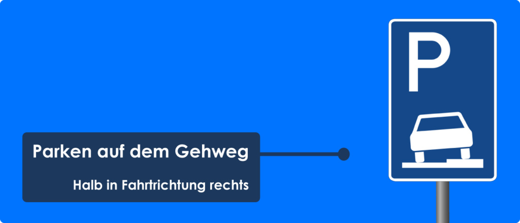Wo Dürfen Sie Hier Parken In Meiner Fahrtrichtung Erlaubtes Parken auf Gehwegen: Vorgeschriebene Aufstellungsarten im