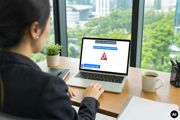 Online-Kurs: Sicherung von Arbeitsstellen an Straßen – RSA 21 in der Praxis