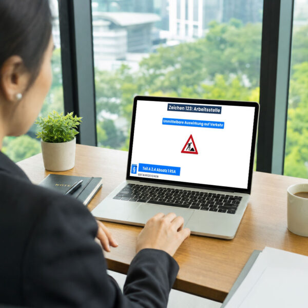 Online-Kurs: Sicherung von Arbeitsstellen an Straßen – RSA 21 in der Praxis