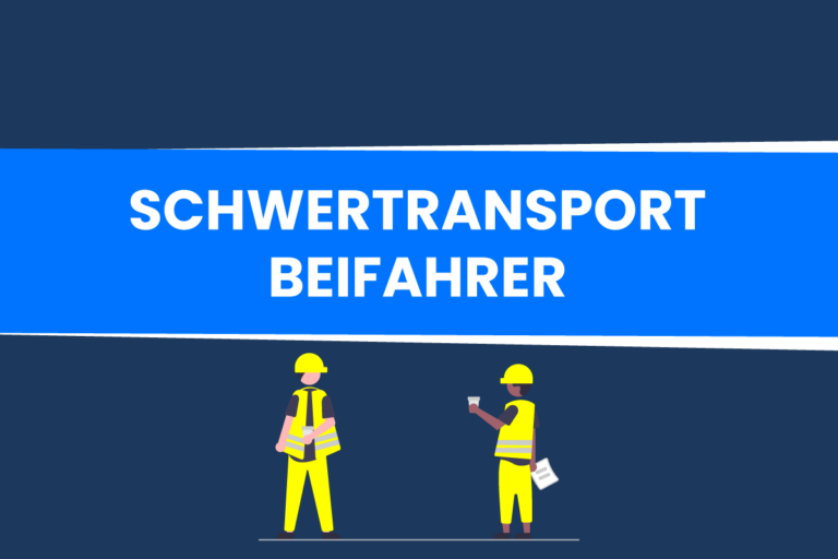 Großraum- und Schwertransporte Auflage 21: Wann ein Beifahrer vorgeschrieben wird