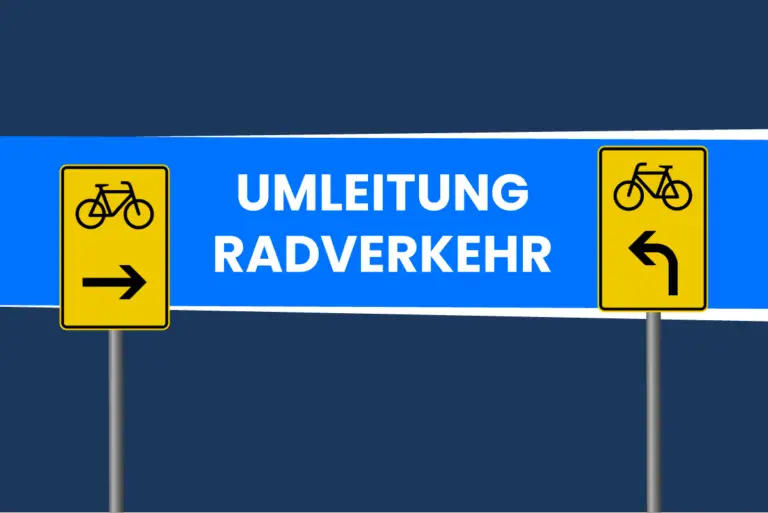 Umleitungsbeschilderung für den Radverkehr [+RUB 2021]