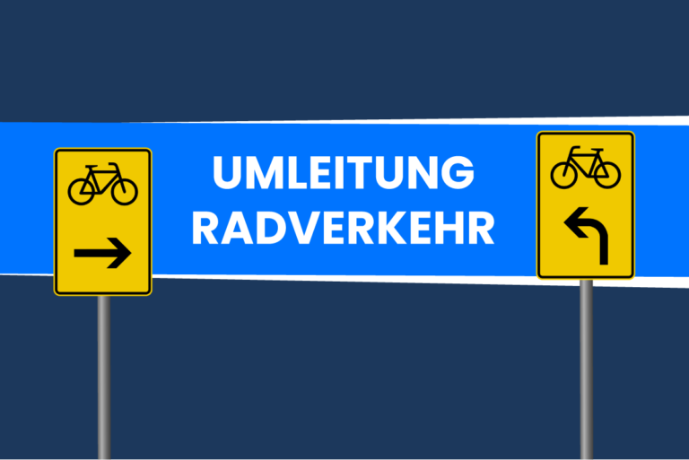 Umleitungsbeschilderung für den Radverkehr [+RUB 2021]