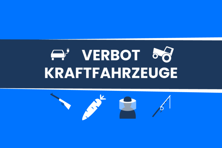 Zeichen 260: Verbot für Kraftfahrzeuge mit Zusatzzeichen