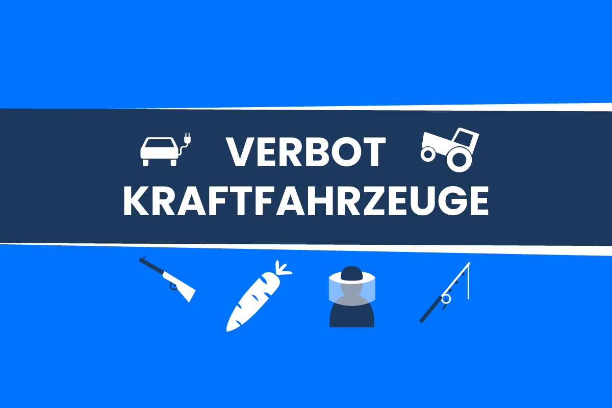 Zeichen 260: Verbot für Kraftfahrzeuge mit Zusatzzeichen – stvo2Go