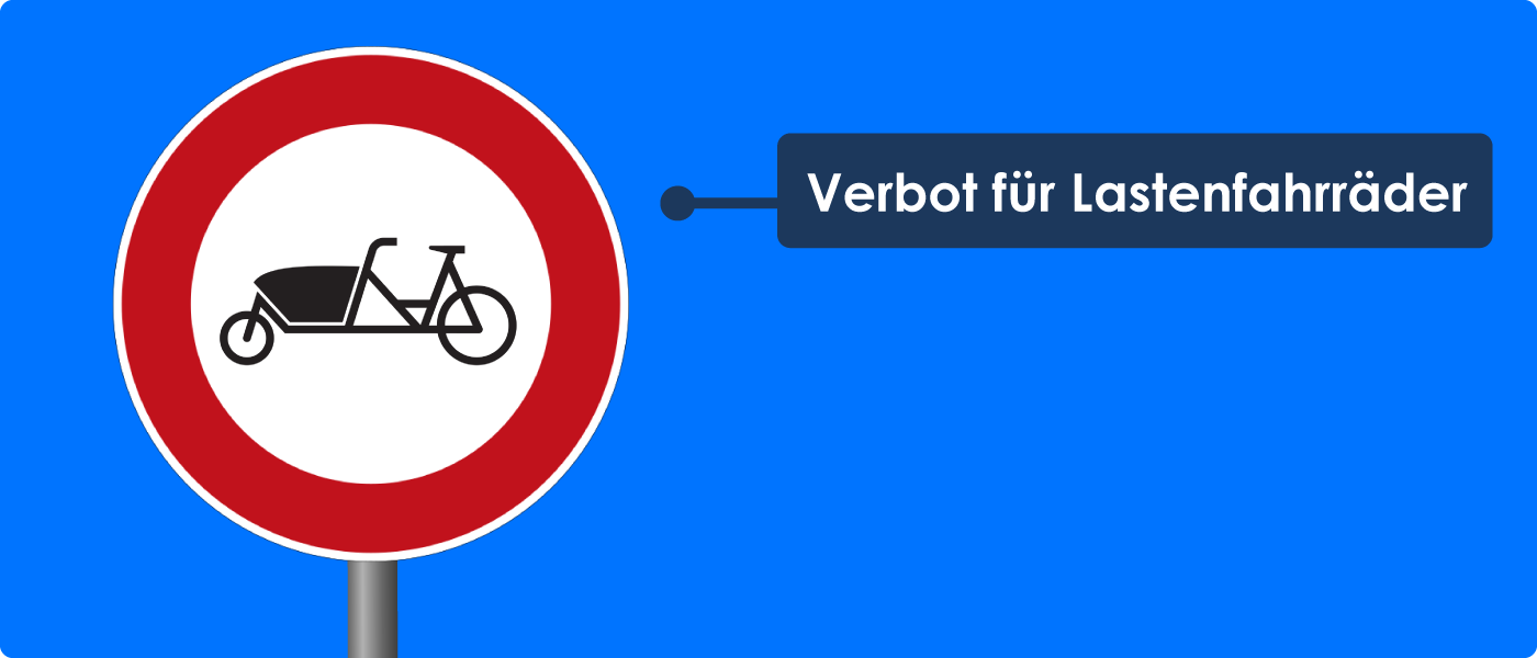 Verbot Lastenfahrrad