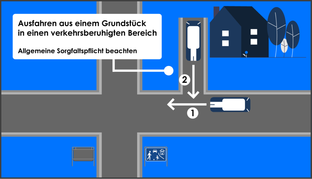 7 Regeln, die du in einem verkehrsberuhigten Bereich beachten musst stvo2Go