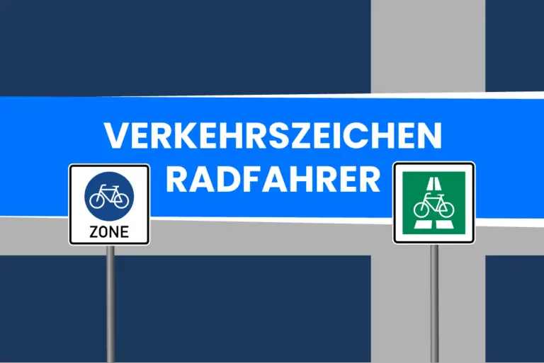6 neue Verkehrszeichen für Radfahrer 2020 [inkl. Fahrradzone, Haifischzähne]