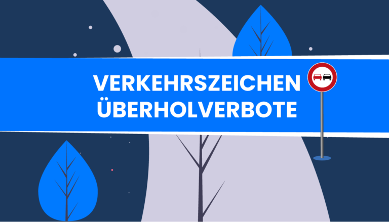 Verkehrszeichen Überholverbote Überblick: Pkw, Lkw & Fahrrad