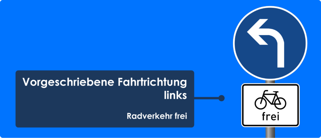 Zusatzzeichen 1022-10 “Radfahrer frei”: Bedeutung erklärt – stvo2Go