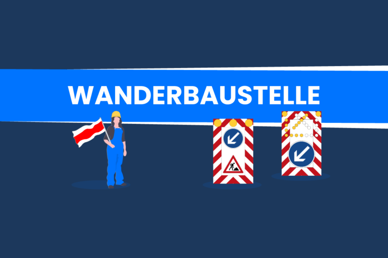 Wanderbaustelle absichern: So geht’s! [+2 exklusive Verkehrszeichenpläne]