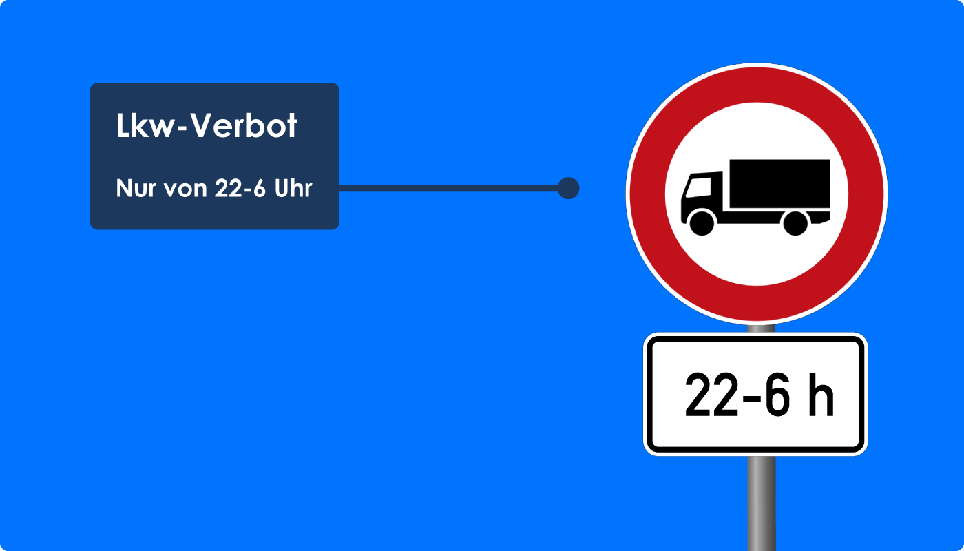 Verbot für Kfz zulässige Gesamtmasse 22-6 h Schild 253