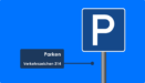 Zeichen 314 Mit Zusatzzeichen