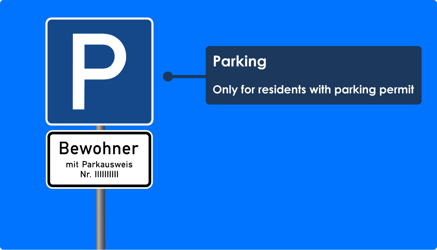 How to Use The Blue Parking Permit in Germany 