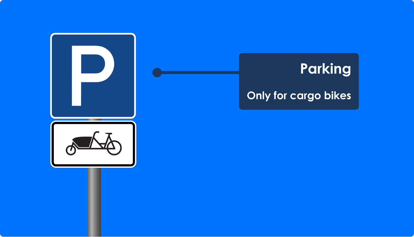 Parking Only For Cargo Bikes