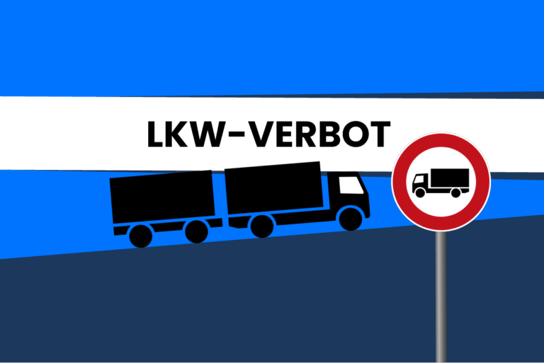 Zeichen 253 “Lkw-Verbot” mit Zusatzzeichen erklärt